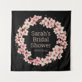 Polterabend personalisierte Tapisserie Wandteppich (Vorderseite)