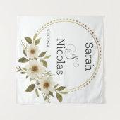 Polterabend personalisierte Tapisserie Wandteppich (Vorderseite (Horizontal))