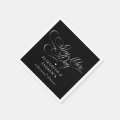 Polterabend Serviette (Ecke)