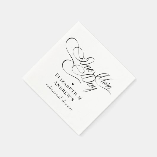 Polterabend Serviette (Ecke)