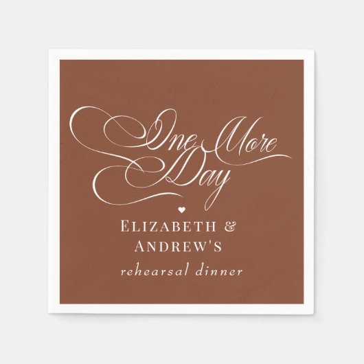 Polterabend Serviette (Vorderseite)