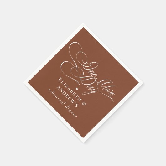 Polterabend Serviette (Ecke)