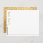 Polterabend Vielen Dank an Ihre Karte Elegantes Go (Vorne/Hinten)