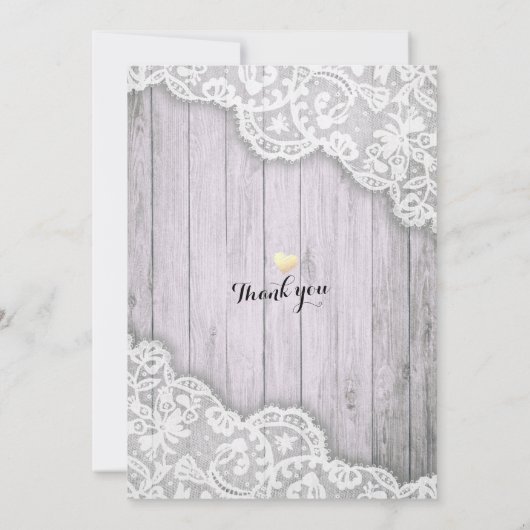 Polterabend Vintage Spitzen Sonnenblume Rustikales Einladung (Rückseite)