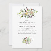 Polterabend von grün und weiß einladung (Vorderseite)