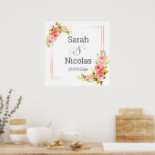 Polterabend-Wandplakat personalisiert Poster (Küche)