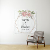 Polterabend-Wandplakat personalisiert Wandteppich (Beispiel)