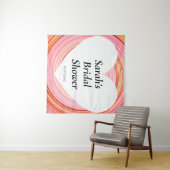 Polterabend-Wandplakat personalisiert Wandteppich (Beispiel (Horizontal))