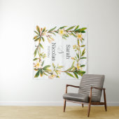 Polterabend-Wandplakat personalisiert Wandteppich (Beispiel (Horizontal))