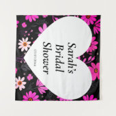 Polterabend-Wandplakat personalisiert Wandteppich (Vorderseite (Horizontal))