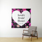 Polterabend-Wandplakat personalisiert Wandteppich (Beispiel)