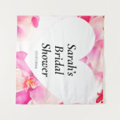 Polterabend-Wandplakat personalisiert Wandteppich (Vorderseite (Horizontal))