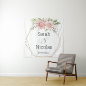 Polterabend-Wandplakat personalisiert Wandteppich (Beispiel)