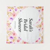 Polterabend-Wandplakat personalisiert Wandteppich (Vorderseite (Horizontal))