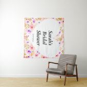 Polterabend-Wandplakat personalisiert Wandteppich (Beispiel (Horizontal))