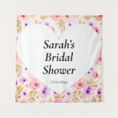 Polterabend-Wandplakat personalisiert Wandteppich (Vorderseite)