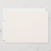 Polterabend Wein und Bier | Engagement Einladung (Rückseite)