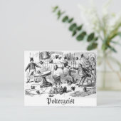 Poltergeist-Postkarte Postkarte (Stehend Vorderseite)