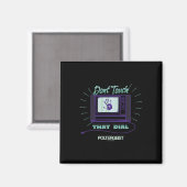 Poltergeist Touch nicht, dass Dial Hand Static Hal Magnet (Vorderseite/Rückseite)