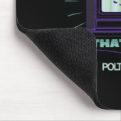 Poltergeist Touch nicht, dass Dial Hand Static Hal Mousepad (Ecke)