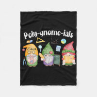 Poly-gnom-iale Gnome Mathe Algebra Lehrer Rückseit