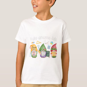 Poly-gnome-ials Gnome Mathe Algebra Lehrer Rücken T-Shirt