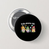 Poly-gnome-ials Gnome Mathe Algebra Lehrer Zurück  Button (Vorne & Hinten)