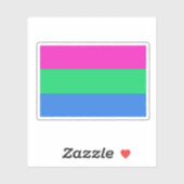 Poly Pride Aufkleber (Blatt)