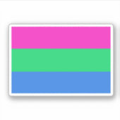 Poly Pride Aufkleber (Vorderseite)