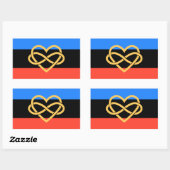 Poly Pride Flag Aufkleber (Blatt)