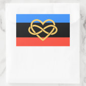 Poly Pride Flag Aufkleber (Tasche)