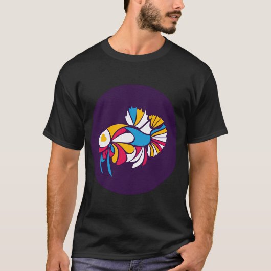 Poly Pride Kampffisch T-Shirt (Vorderseite)