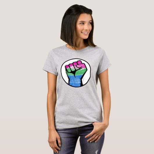 Poly Pride T - Shirt (Vorne ganz)