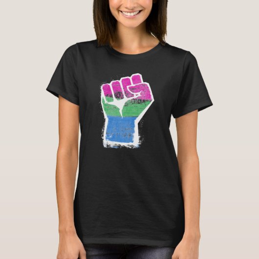 Poly Pride T - Shirt (Vorderseite)