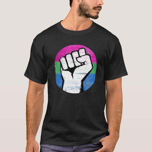 Poly Pride T - Shirt (Vorderseite)