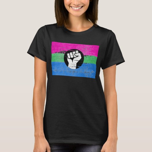 Poly Pride T - Shirt (Vorderseite)