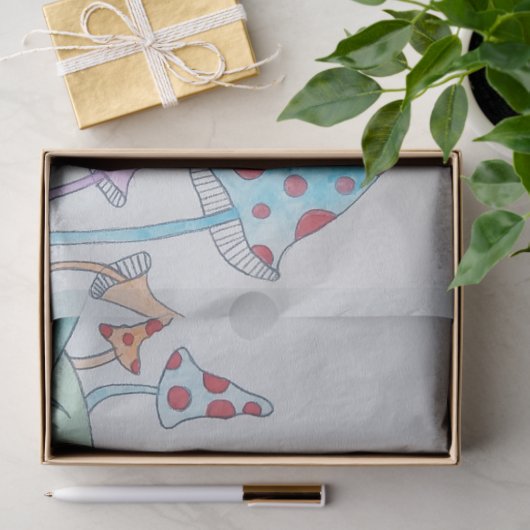 Poly the Mouse III Kids Seidenpapier (Geschenk)