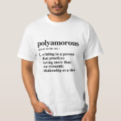 Polyamore Definition T-Shirt (Vorderseite)