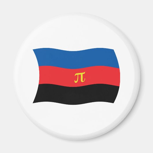 Polyamorie-Flaggen-Magnet Magnet (Vorne)