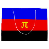 Polyamorie-Stolz-Flagge Große Geschenktüte (Rückseite)