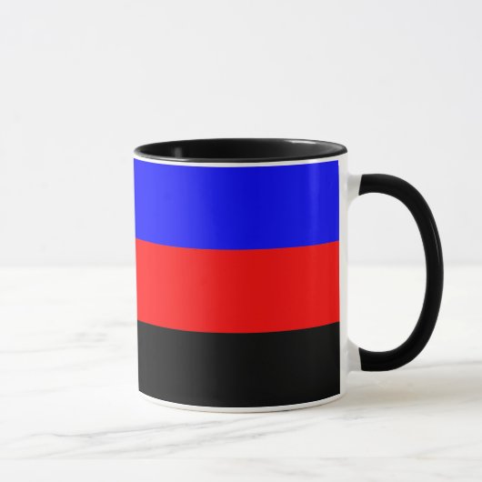 Polyamorie-Stolz-Flagge Tasse (Rechts)