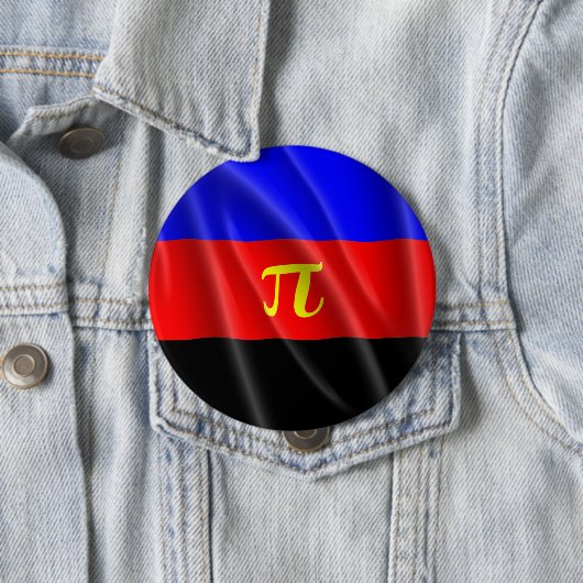 POLYAMOROUS PRIDE FLAG WAVY DESIGN - 2014 PRIDE.pn Button (Beispiel)