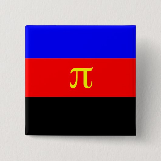 Polyamorous Stolz Button (Vorderseite)