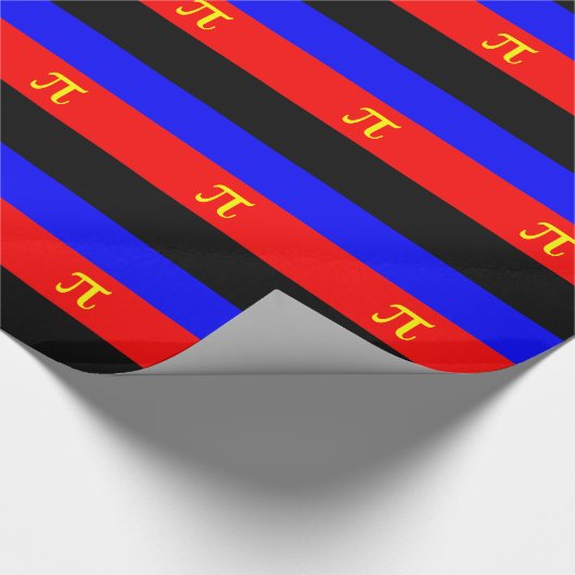 POLYAMOROUS STRIPES DESIGN -.pnng Geschenkpapier (Ecke)