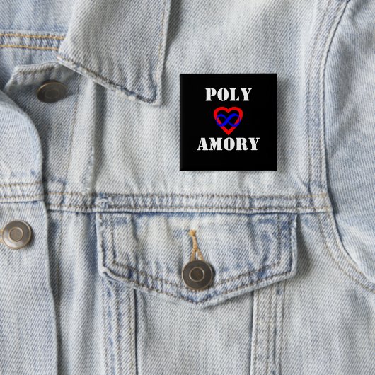 Polyamory Button (Beispiel)