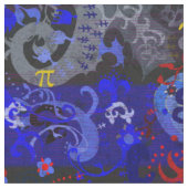 Polyamory-Drache Damast in Poly-Pride-Flag-Farben Stoff (Nahaufnahme)