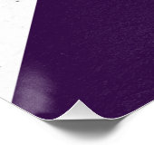Polyamory-Dreifarbenflagge Poster (Ecke)