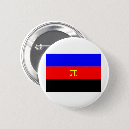 Polyamory Flag Button (Vorne & Hinten)