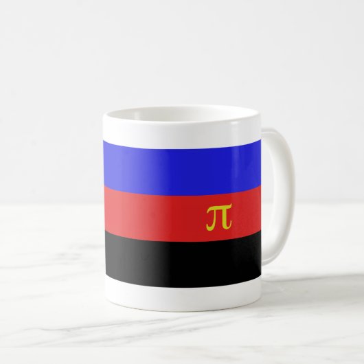 Polyamory Flagge Kaffeetasse (VorderseiteRechts)