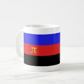 Polyamory Flagge Kaffeetasse (Vorderseite Links)